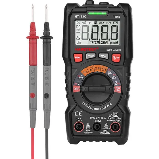 Habotest HT113C Digital Multimeter med ARM-chip