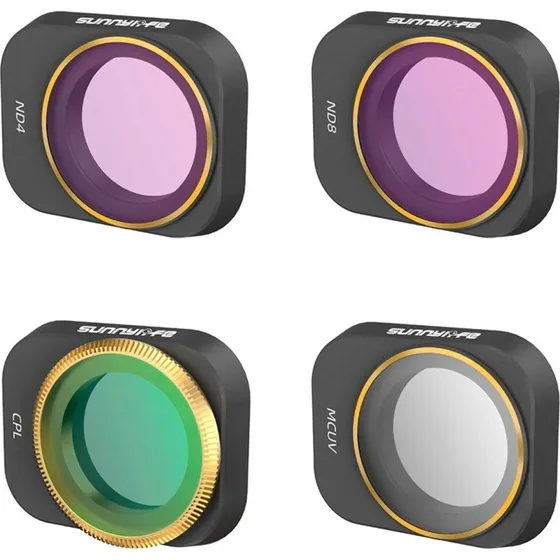 Sunnylife MM3-FI418 UV+CPL+ND4+ND8 Filtre til DJI Mini 3 Pro
