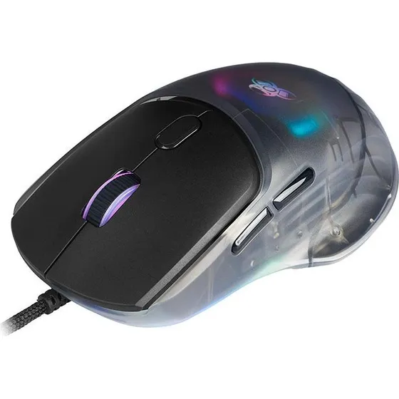 Tracer Gamezone NEON Mus - RGB, 12400 DPI, 7 Knapper, Sort