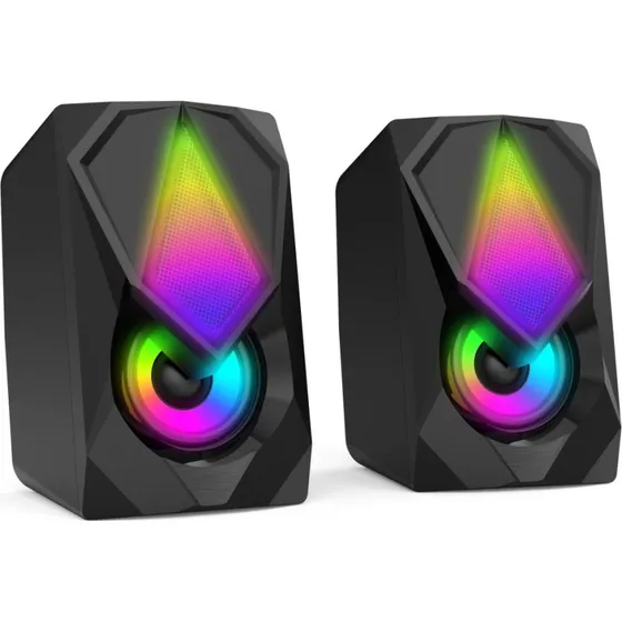 Omega Varr Flash 2.0 Gaminghøjttalere, sort