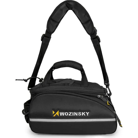 Wozinsky WBB19BK 35L Cykelbagage med Regnslag - Sort