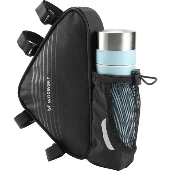 Wozinsky WBB23BK 1,5L cykeltaske under stel, sort