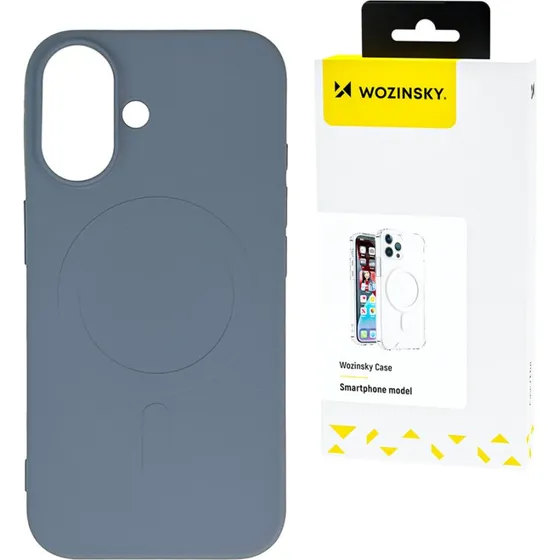 Wozinsky Liquid Silicone MagSafe Case til Samsung Galaxy S25 Ultra - Grå