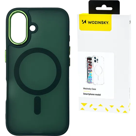 Wozinsky Fashion MagSafe Case til Samsung Galaxy S25+ - Grøn