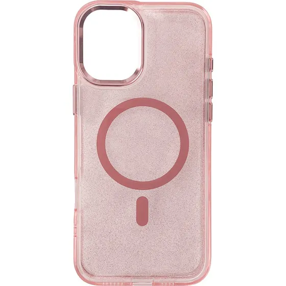 Wozinsky Glitter MagSafe Case til Samsung Galaxy S25 – Pink