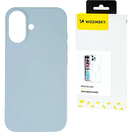 Wozinsky Silicone Case til Samsung Galaxy S25 – Lyseblå