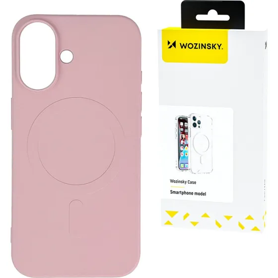 Wozinsky Magsafe Silicone Case til Samsung Galaxy S25 - Pink