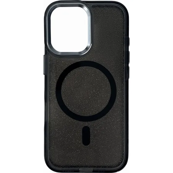 Wozinsky Glitter MagSafe Case til Samsung Galaxy S24 FE, Sort