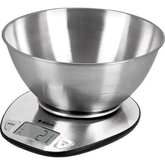 Eldom WK320S Køkkenvægt 5kg med LCD-skærm