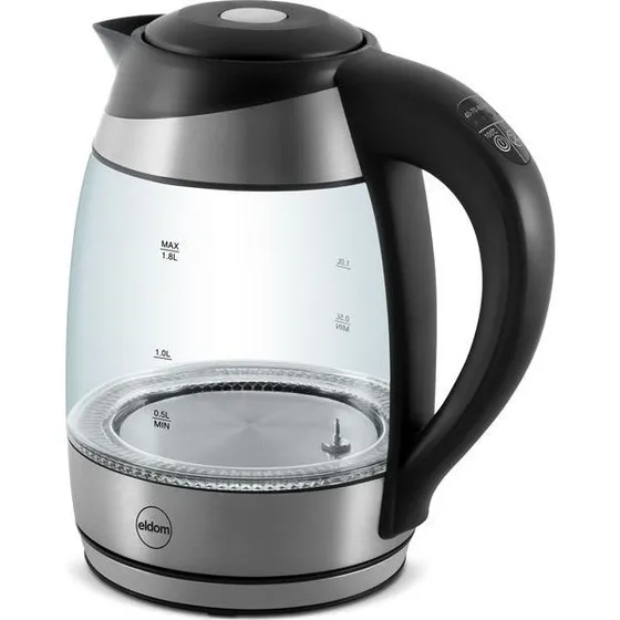 Eldom C520 Elkedel 1,7 L, 2200 W, Glas