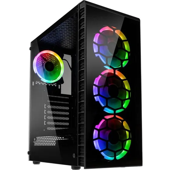 Kolink Observatory Lite RGB Midi-Tower, Sort
