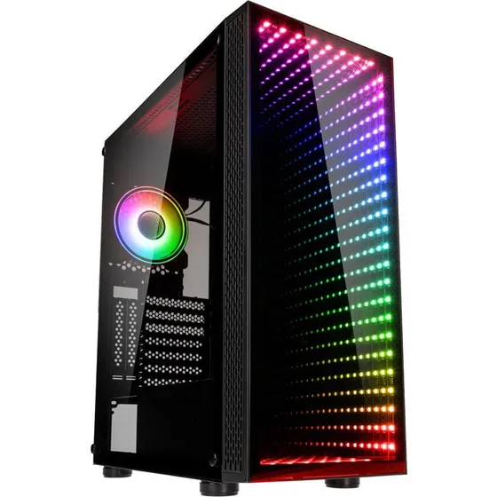 Kolink Void Rift ARGB Midi Tower, Sort, Hærdet Glas