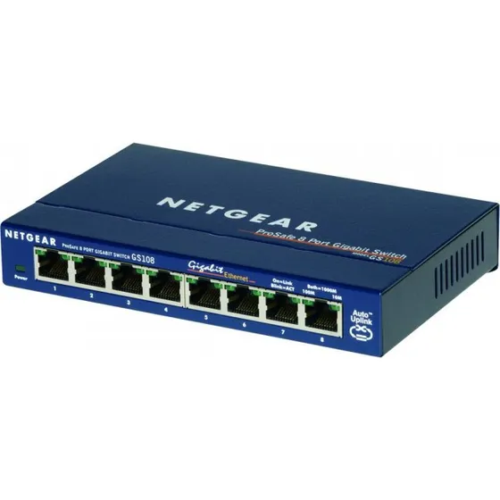 Netgear GS108GE 8-port Gigabit-switch