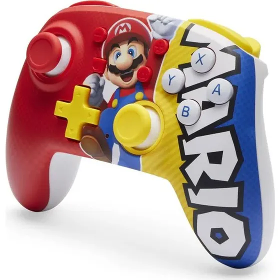PowerA Nano Enhanced Wireless Controller til Nintendo Switch - Mario Victory