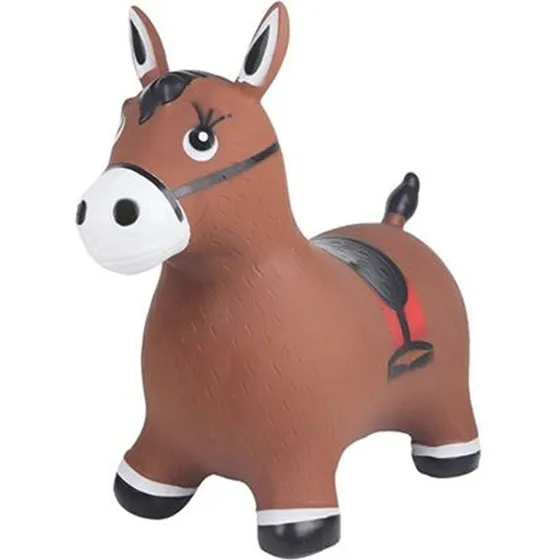 Magni Hoppedyr - Hest Brun (op til 40 kg)