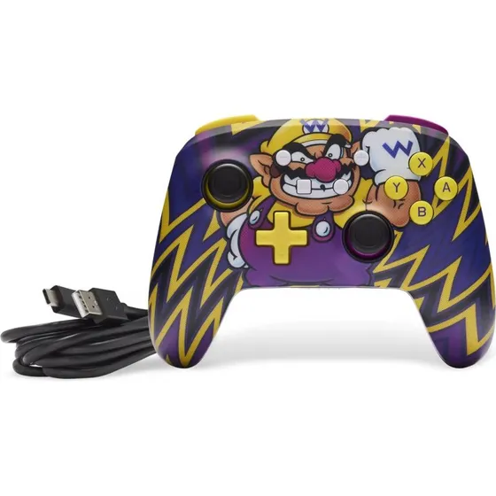 PowerA Enhanced Trådløs Controller til Nintendo Switch, USB-C, Wario