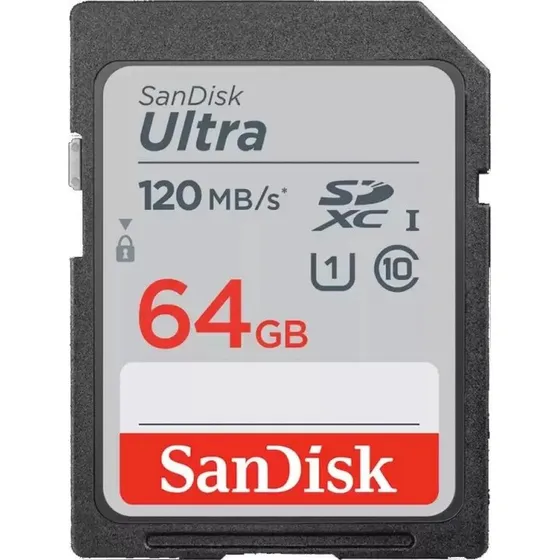 SanDisk Ultra SDXC 64GB UHS-I 140MB/s