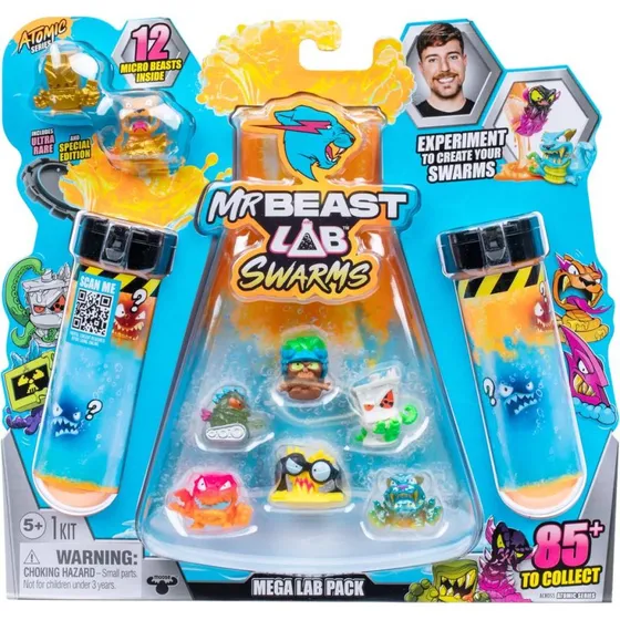 MrBeast Lab Swarms Mega Lab 12-pack Series 2 - Flerfarvet