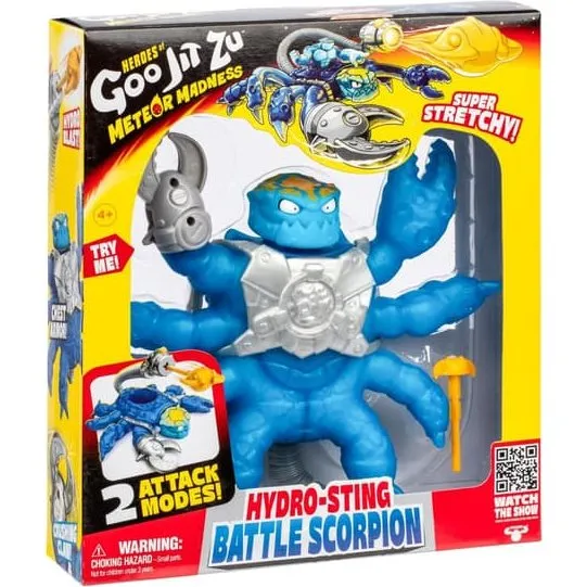 Goo Jit Zu Meteor Scorpion - Elastisk Actionfigur med Projektil