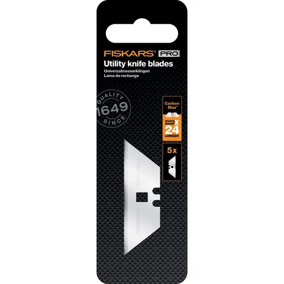 Fiskars CarbonMax Knivblade - 5 stk.