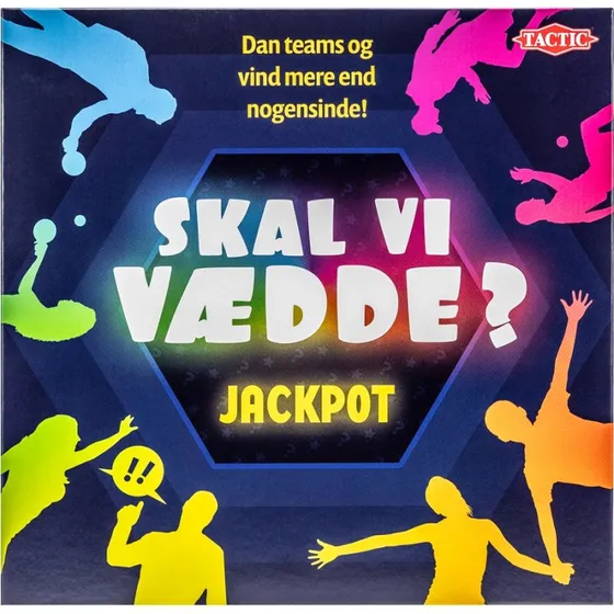 Skal vi Vædde? Jackpot Brætspil (Dansk, 8+ år)