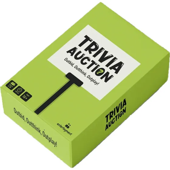 Amo Games Trivia Auction – Spil til 2-10 spillere, 16+ år