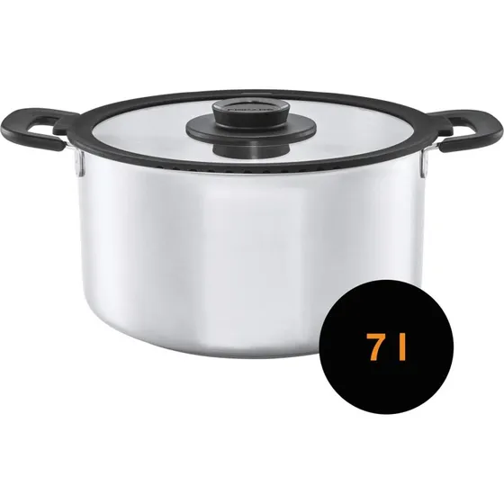 Fiskars FF Gryde 7 L med Låg