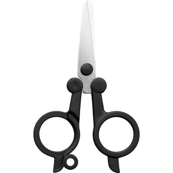 Fiskars Functional Form ReNew Foldbar Saks 11 cm Sort