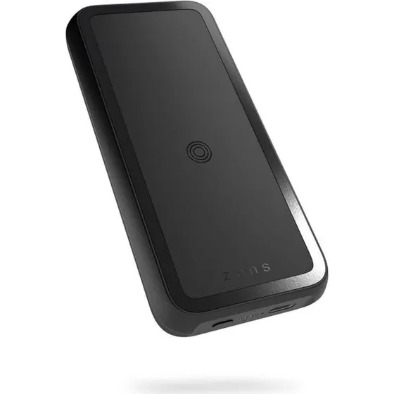 Zens Magnetisk Qi Powerbank 10000mAh Sort