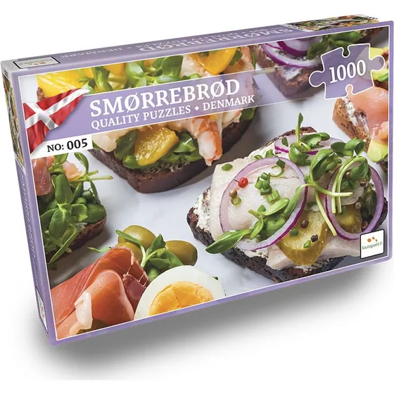 Lautapelit Smørrebrød 1000 brikker