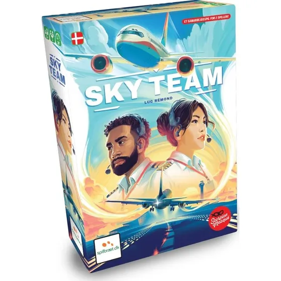Sky Team (DA) – Samarbejdsspil for 2 spillere
