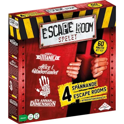 Escape Room Spil Rød SE