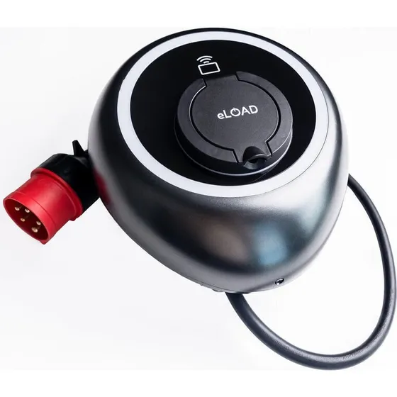 eLOAD S150 11 kW Type 2 oplader med CEE-stik, 150 cm