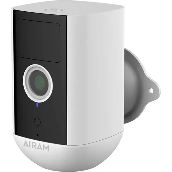 Airam SmartHome-kamera IP65, Full HD, Wi-Fi, hvid