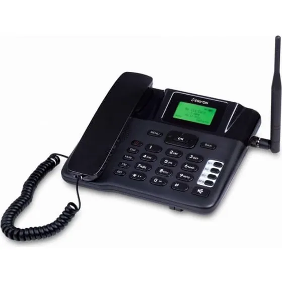 Erifon 4G Basic bordtelefon, sort