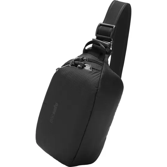 Pacsafe Vibe 100 Hofte Taske, Sort, Tyverisikret