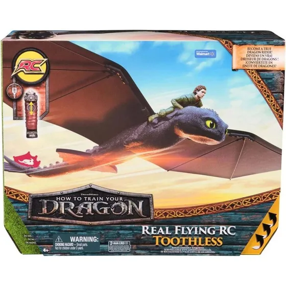 How to Train Your Dragon RC Flyvende Toothless - 4+ år