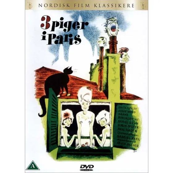 Tre Piger i Paris - DVD