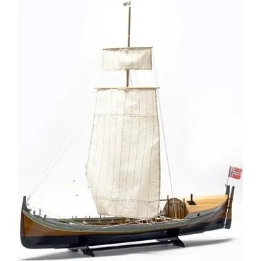 Billing Boats Nordlandsbaaden 1:20 Træskrog - Hvid