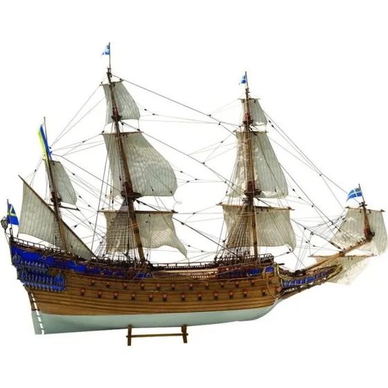 Billing Boats WASA 1:75 Træskrog - Kungelig Skib Byggesæt