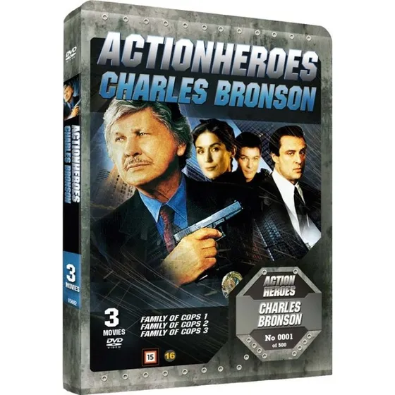 Charles Bronson: Family of Cops Trilogy (Limited Steelbook)