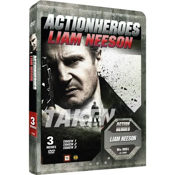 Taken 1-3 (3 DVD) – Limited Steelbook – Liam Neeson