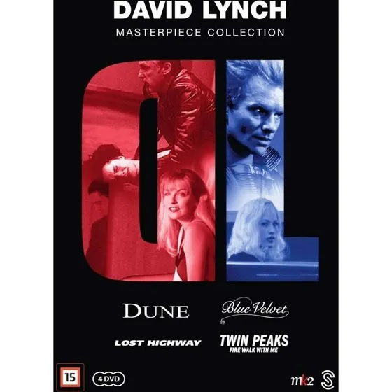 David Lynch Box Set - 4 Film på DVD