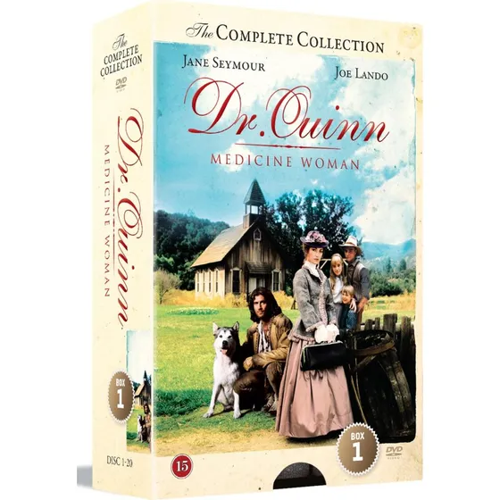 Dr. Quinn: Komplet boks 1 (Sæson 1-3, 20 DVD)