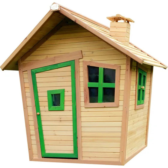 AXI Alice Legehus - Brun/Grøn