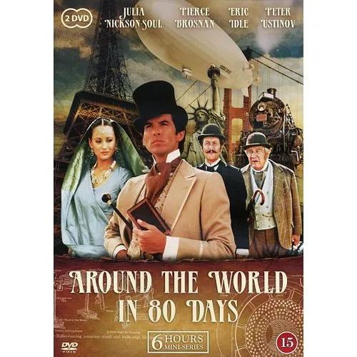 Jorden Rundt på 80 Dage: Miniserie (1989) - DVD