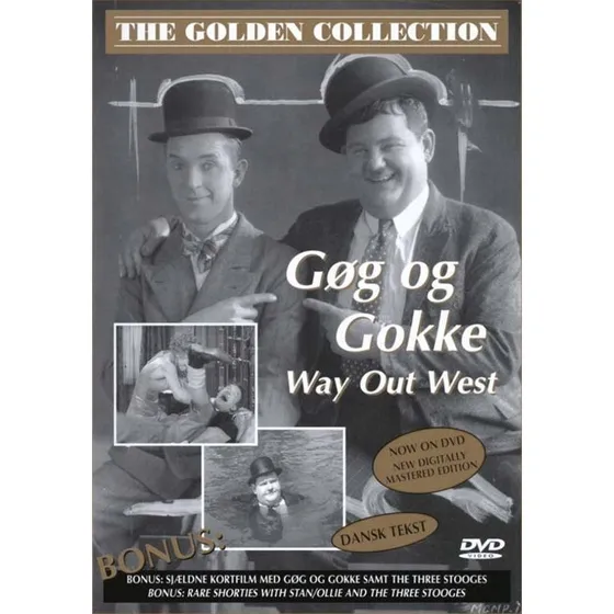 Way Out West - Gøg Og Gokke - DVD