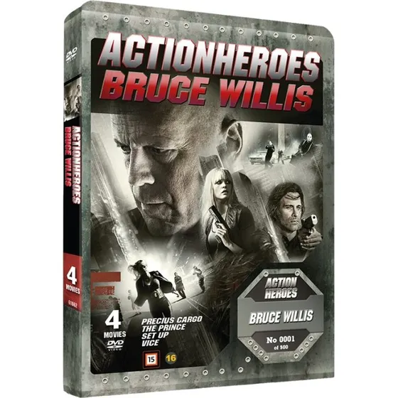 Bruce Willis: Action Heroes (Limited Steelbook) - 4 DVD
