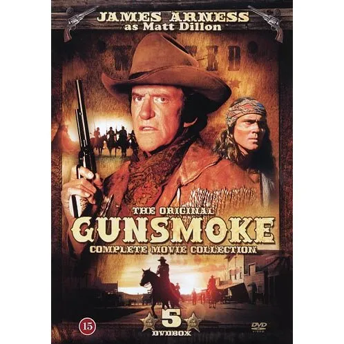 Krutrök: Gunsmoke Movie Collection (5 DVD)