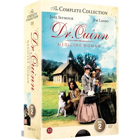 Dr. Quinn: Komplet boks 2 (Sæson 4-6 + 2 film, 21 DVD)